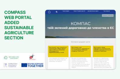 Compass web portal added Sustainable Agriculture section