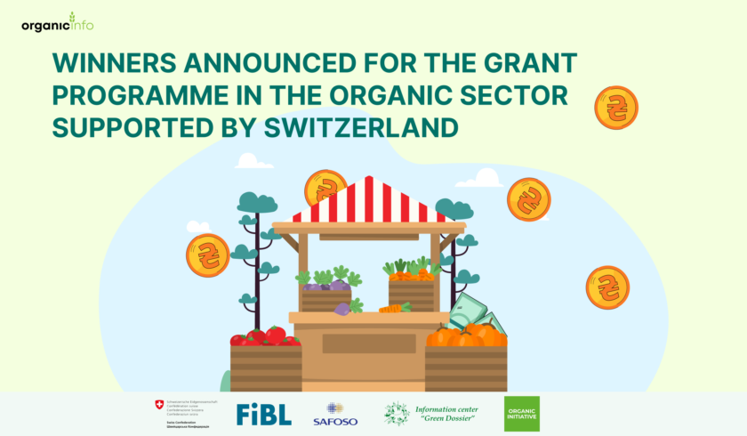 Winners Announced for the Grant Programme in the Organic Sector Supported by Switzerland
