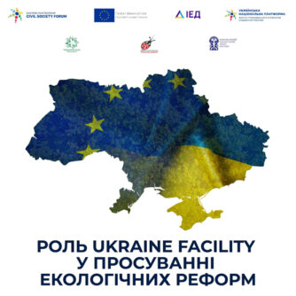 Роль Ukraine Facility у просуванні екологічних реформ